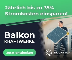 Solarway ist auf Balkonkraftwerke sowie PV-Komplettanlagen spezialisiert.