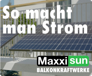 Maxxisun ist ein Online Anbieter, spezialisiert auf Balkonkraftwerke und Speicher