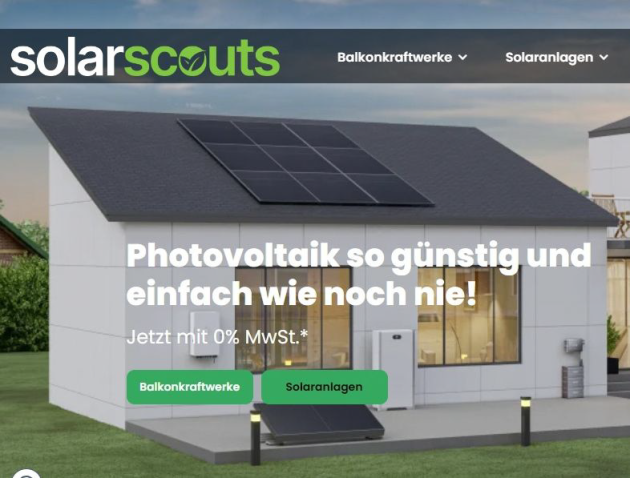 Solarscouts: Solarmodule, Balkonkraftwerke, Wechselrichter und Zubehör!